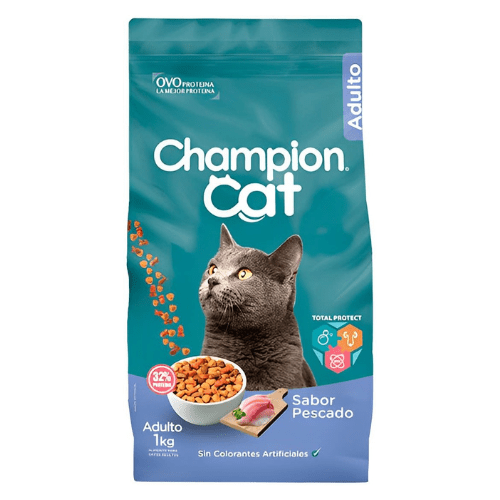Diseño sin título (2) CHAMPION CAT PESCADO 20KG - Imagen 1
