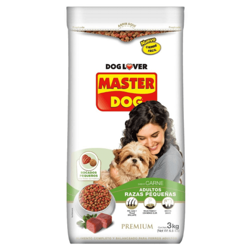 Diseño sin título (2) MASTER DOG ADULTO RAZA PEQUEÑA CARNE - Imagen 1