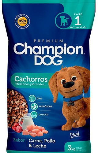 CHAMPION DOG CACHORRO 18KG