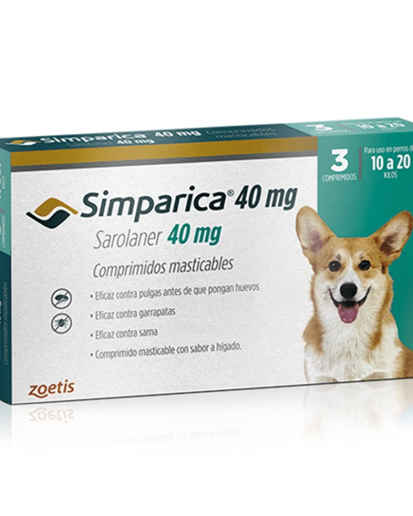 Simparica 10-20 Kgs X 3 Comprimidos