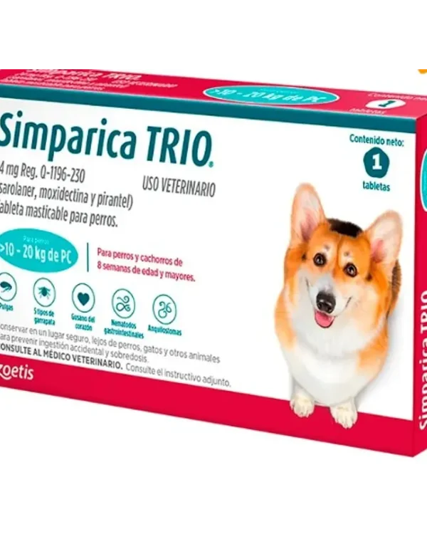 Simparica Trio 10-20 Kgs