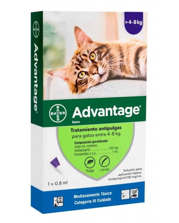 Advantage Gatos 8 Kg
