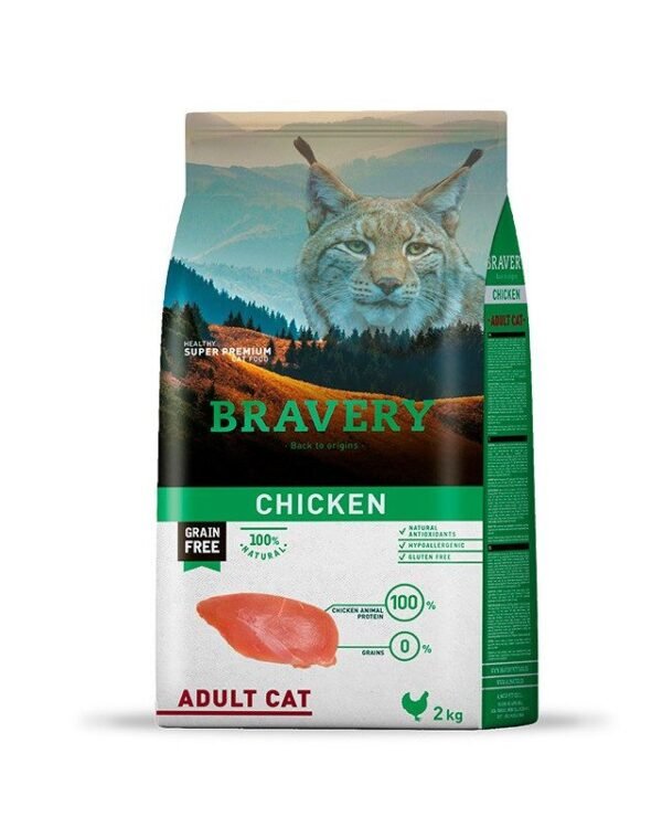 Bravery Gato Ad Chicken 2 Kg