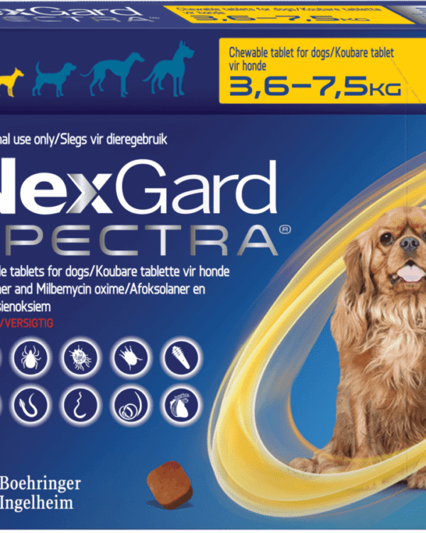 Nexgard Spectra 3,6 A 7,5 Kg